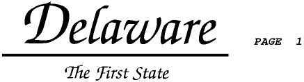 (DELAWARE LETTERHEAD TOP)